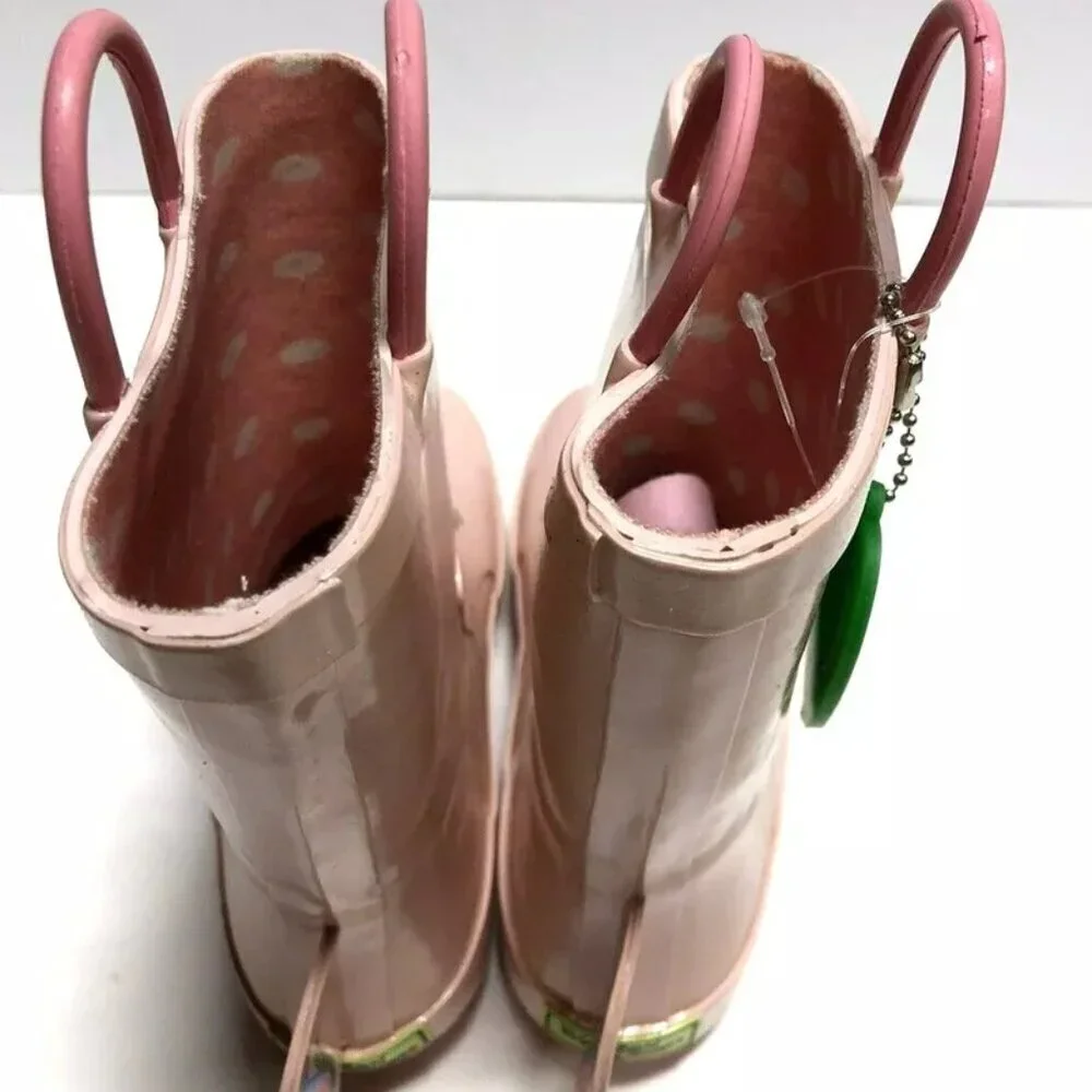 Western Chief Kids Pink Rain Boots Size 10 M Youth